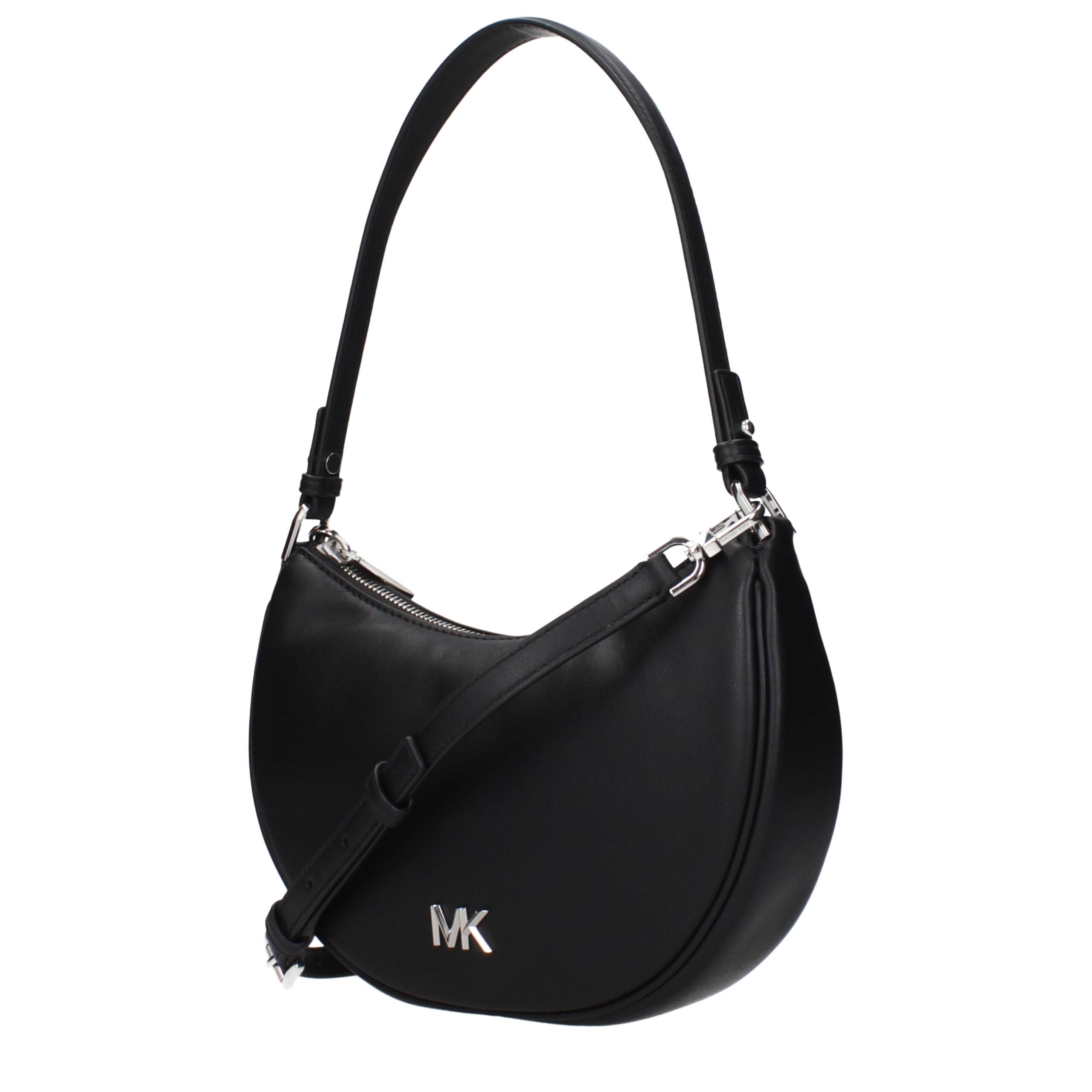 Black Leather Shoulder BagsDescription: The product with MPN 32S5S8QU1LBLACK and code F84575 leather in black is a shoulder bags designed by Michael Kors. It has features like front logo, removable handle, adjustable shoulder, removable shoulder.Black Lea