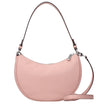 Pink Leather Shoulder BagsDescription: The product with MPN 32S5S8QU1LSMOKEYROSE and code F84575 leather in pink is a shoulder bags designed by Michael Kors. It has features like front logo, removable handle, adjustable shoulder, removable shoulder.Pink L