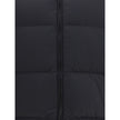 Black Polyester CoatThe Detachable Sleeve Puffer Jacket by Burberry blends versatility with heritage. Filled with goose down and insulating fibres, the design features detachable sleeves that transform it from a jacket into a gilet. Cut to a relaxed fit,