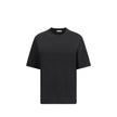 Black Cotton SportswearThe T-shirt by Moncler x EE72 by Edward Enninful is crafted from soft cotton jersey and reflects the iconic style of the collection. The ribbed crew neck and short sleeves provide an essential and versatile fit, while the unmistakab