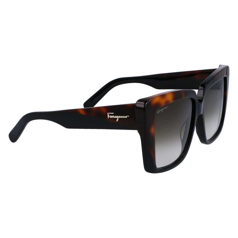 Black Acetate SunglassesSUNGLASSES FERRAGAMO WOMEN SF1060S-6 (Lens/Bridge/Temple) 55/14/140 mm.Material: ACETATE.Colour: BLACK.Measures (Lens/Bridge/Temple): 55/14/140mm.GREY.CATEGORY 2Black Acetate Sunglasses${tagsFerragamoAulae Black Acetate Sunglasses
