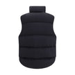 Black Polyamide Sleveless JacketThe Otis Padded Gilet from Moncler x EE72 by Edward Enninful blends style with functionality. Made from stretch cotton-blend technical jersey and nylon with a nylon laqué lining, it offers a lightweight yet durable structur
