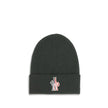 Black Fleece Wool BeanieBeanie Hat by Moncler Grenoble is made of extra fine wool yarn, offering warmth and comfort ideal for the winter season. Featuring a 7-fine rib knit, it has an essential design enhanced by the logo patch applied on the front for a