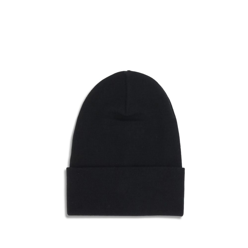 Bonnet en laine polaire noire