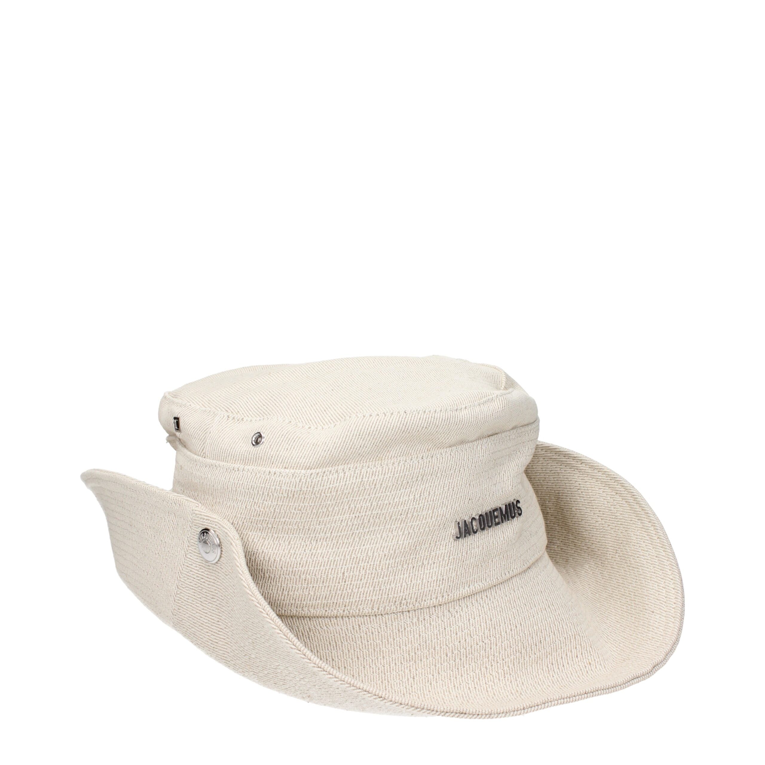 Beige Linen Bucket HatDescription: The product with MPN 255AC7215113110 and code F84956 linen in beige is a hats designed by Jacquemus. It has features like front logo, side buttons.Beige Linen Bucket Hat${tagsJacquemusAulae Beige Linen Bucket Hat Jacquem