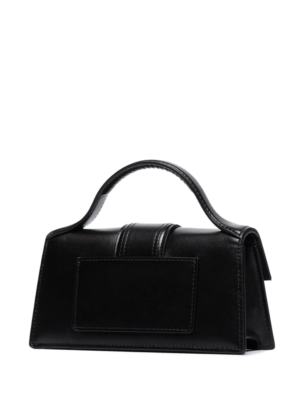 Black Le Bambino HandbagJACQUEMUS Gorgeous brand new, 100% Authentic Jacquemus Le Bambino Black Bag. Model: 213BA006-3000 Color: Black with Gold Hardware Material: Leather Bag with adjustable shoulder strap – Small handle – Removable shoulder strap – Card