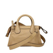 Beige Leather HandbagDescription: The product with MPN CHC21WS451F43275 and code F84922 leather in beige is a handbags designed by Chloé. It has features like front logo, adjustable shoulder, removable shoulder.Beige Leather Handbag${tagsChloéAulae Beige