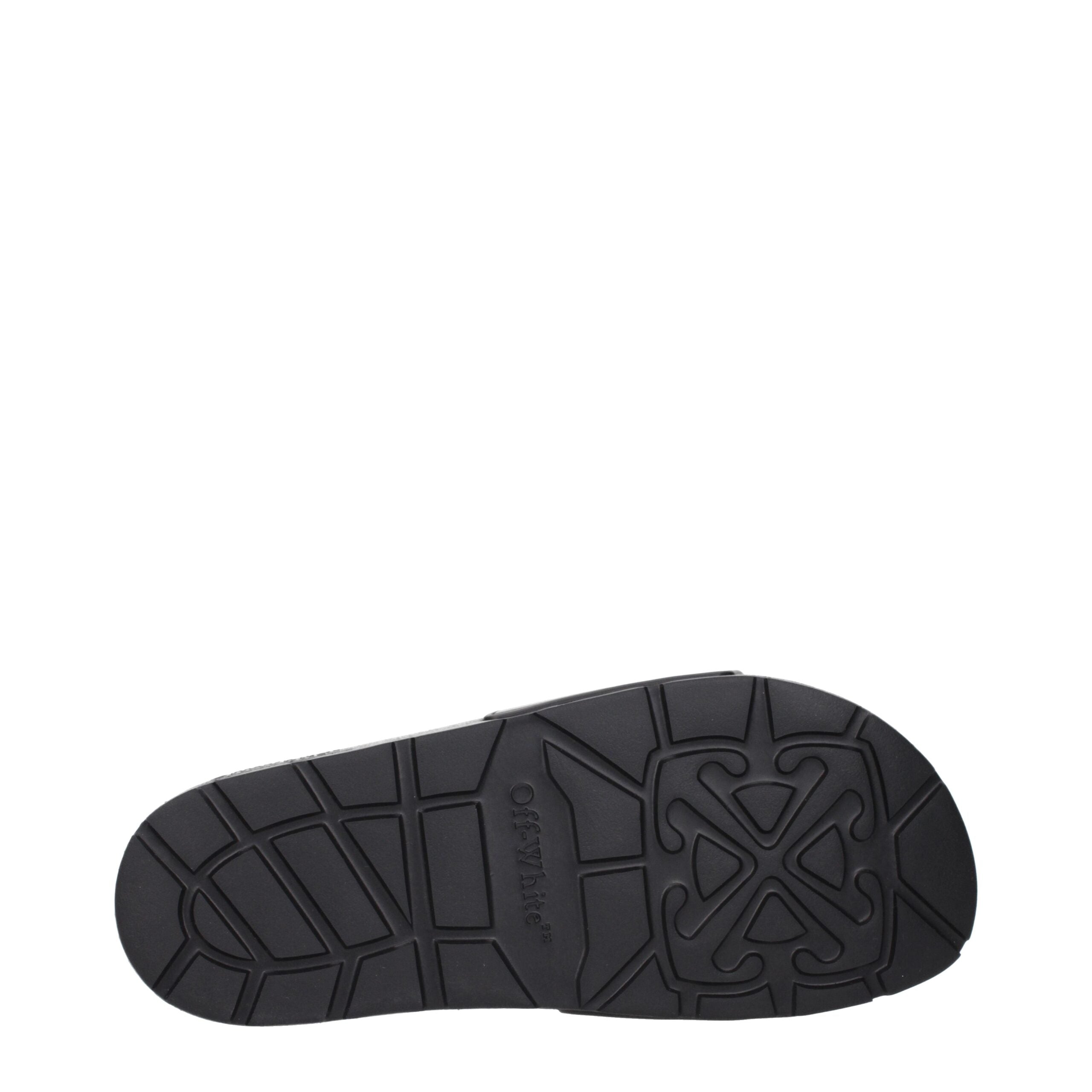 Black Cotton SlippersDescription: The product with MPN OWIU001MAT0011001 and code F84957 rubber in black is a slippers and clogs designed by Off-White. It has features like front logo.Black Cotton Slippers${tagsOff-WhiteAulae Black Cotton Slippers Off-Whi
