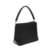Black Polyamide Shoulder BagLui large Shoulder Bag by Fendi is an accessory with a contemporary design and soft construction, designed to combine style and functionality. Made of black padded FF nylon with a shiny, slightly embossed texture, it is finishe