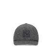 Gray Wool Cap (Baseball Hat)Wool Baseball Hat by Fendi is a sophisticated accessory that combines sporty style and fine materials. Made entirely of wool felt and cashmere, it features a semi-rigid visor that maintains shape without sacrificing comfort. Th
