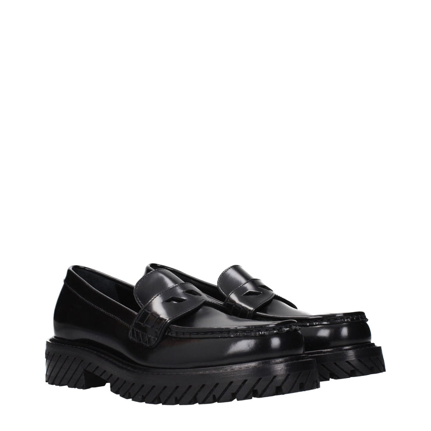 Black Leather Slip-On LoafersDescription: The product with MPN OWIG003LEA0011010 and code F84962 leather in black is a loafers designed by Off-White.Black Leather Slip-On Loafers${tagsOff-WhiteAulae Black Leather Slip-On Loafers Off-WhiteAulae Black Leath