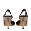 Black Leather High Heel PumpsDescription: The product with MPN OWIQ001LEA0011072 and code F84960 leather in black is a sandals designed by Off-White. It has features like side logo, vintage effect.Black Leather High Heel Pumps${tagsOff-WhiteAulae Black Le