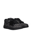 Black Leather SneakersDescription: The product with MPN OMIA189LEA0091010 and code F84966 suede in black is a sneakers designed by Off-White. It has features like front logo, side logo, back logo, front detail, rhinestone.Black Leather Sneakers${tagsOff-W