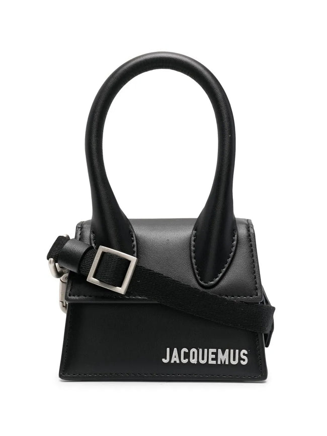 Black Le Chiquito Homme Crossbody BagJACQUEMUS Gorgeous brand new, 100% Authentic Jacquemus Le Chiquito Homme Crossbody Bag Model: 216BA001-3061-990 Color: Black with Silver Hardware – Reinforced handle – Magnetic flap closure – Removable long shoulder st