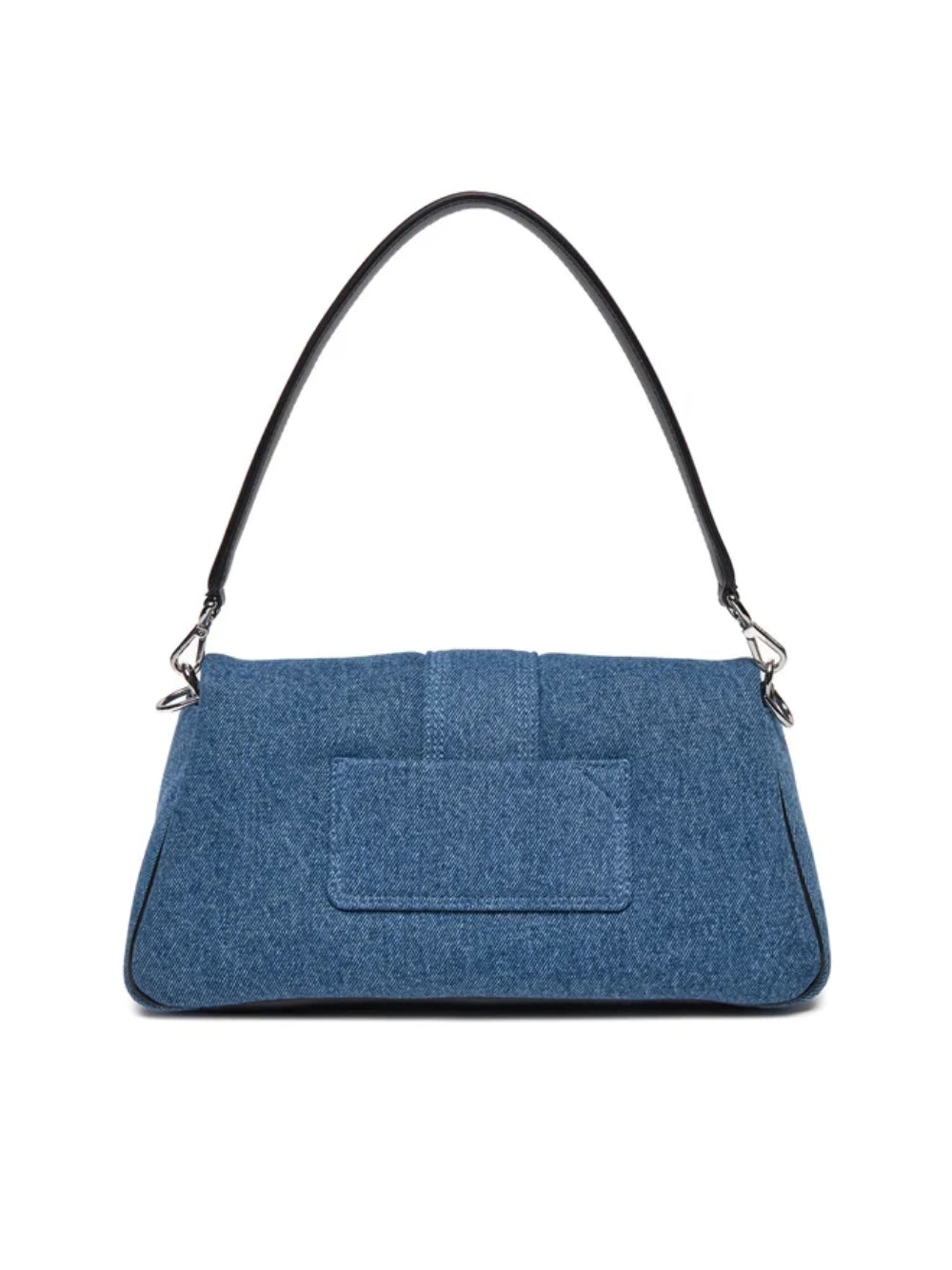 Denim Le Bambimou HandbagJACQUEMUS Gorgeous brand new, 100% Authentic Jacquemus Denim Le Bambimou Petit Handbag. Model: 241BA389-3176-330 Color: Denim with Silver Hardware Material: Cotton and Leather – Adjustable shoulder strap – Small handle – Removable