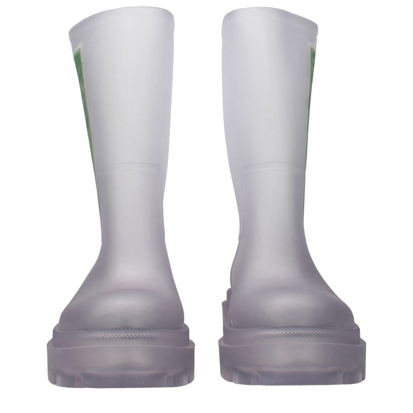Transparent Pvc Ankle BootsDescription: The product with MPN OMIE00BMAT001DOLLAR7901 and code F84977 pvc in transparent is a ankle boots designed by Off-White. It has features like side logo, back logo.Transparent Pvc Ankle Boots${tagsOff-WhiteAulae Trans