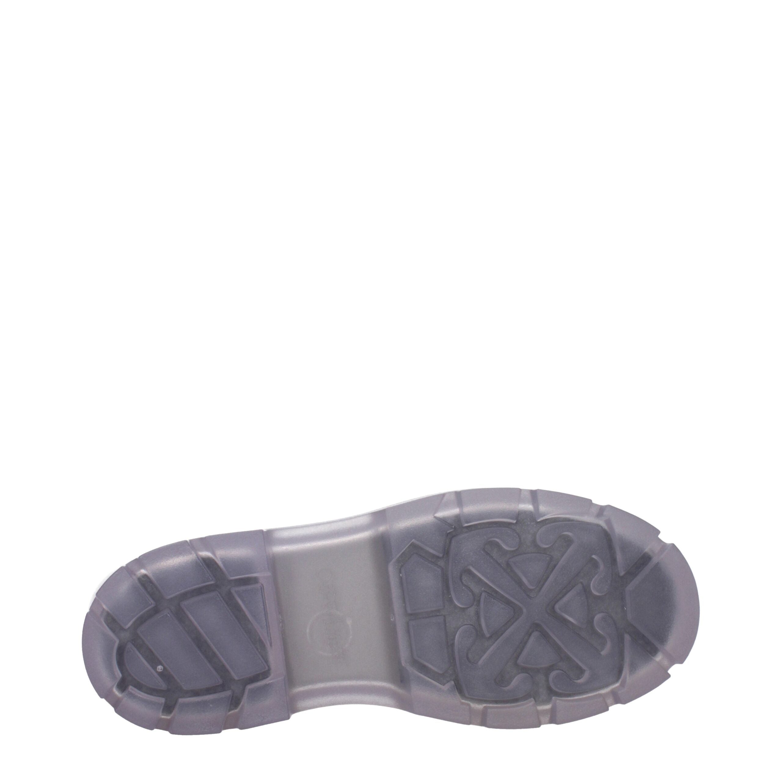 Bottes transparentes en PVC Off-White