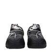 Black Leather High Top SneakersDescription: The product with MPN OMIA29GLEA0011072 and code F84969 leather in black is a sneakers designed by Off-White. It has features like front logo, side logo.Black Leather High Top Sneakers${tagsOff-WhiteAulae Black L