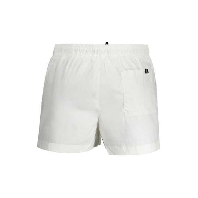 White Polyester SwimwearSHORT SWIMMING BOXER, INSIDE WITH SLIP, 2 POCKETS, 1 BACK POCKET, ELASTIC WAIST WITH LACES, PRINT, LOGO, 95% RECYCLED POLYESTERWhite Polyester Swimwear${tagsCalvin KleinAulae White Polyester Swimwear Calvin KleinAulae White Polyest