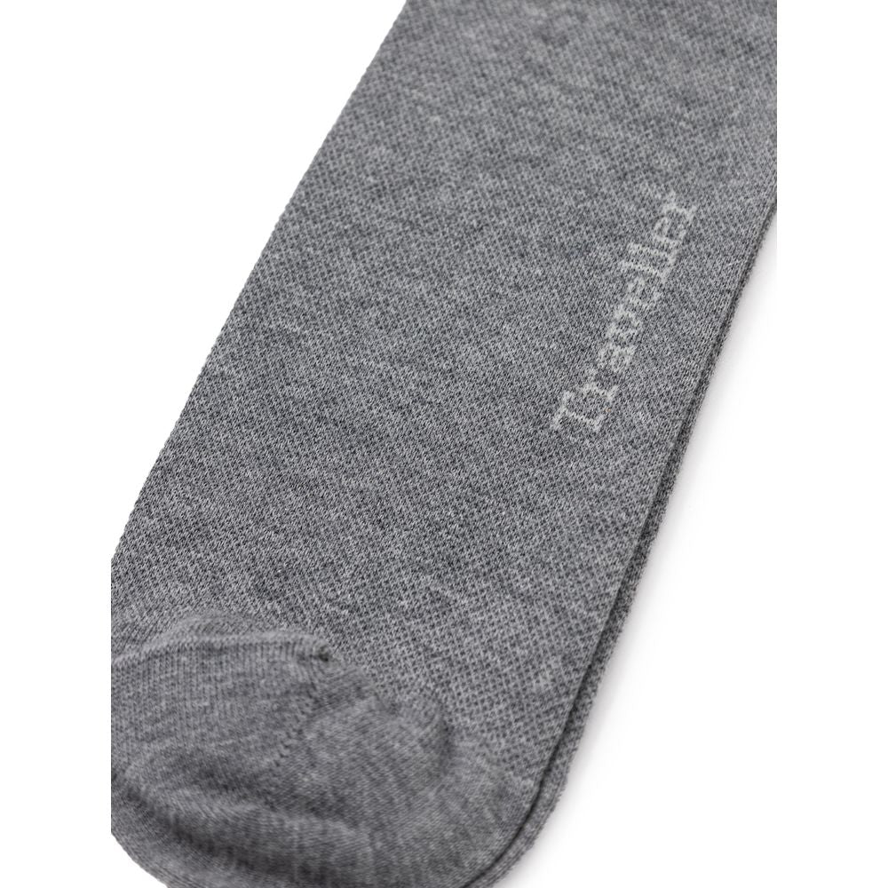 Graue Baumwollsocken 2er-Pack von Ermenegildo Zegna