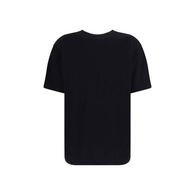 Black Cotton T-ShirtThe Balmain T-shirt is a bold piece that combines comfort with contemporary style. Crafted from soft cotton, it features an oversized fit, a round neckline, and short sleeves. The leopard print, enhanced by the brand’s iconic lettering