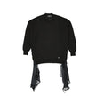 Black Cotton SweatshirtDescription: – Composition: 100% Cotton – Long sleeves – Ribbed trims – Machine wash – Crew neck – Both side drawstring detail – Made in Italy – Gender: WOMEN –Black Cotton Sweatshirt${tagsDsquared²Aulae Black Cotton Sweatshirt Dsqu
