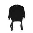 Black Cotton SweatshirtDescription: – Composition: 100% Cotton – Long sleeves – Ribbed trims – Machine wash – Crew neck – Both side drawstring detail – Made in Italy – Gender: WOMEN –Black Cotton Sweatshirt${tagsDsquared²Aulae Black Cotton Sweatshirt Dsqu