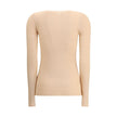 Multicolor Merino Wool SweatshirtThe Merino Wool Henley Sweater by Chloé brings everyday elegance to life with refined details. Rib-knit construction frames the V-neckline with fabric-covered buttons, complemented by long sleeves and a straight hem that e