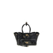 Bel Air mini Shoulder BagBalenciaga’s Bel Air mini Shoulder Bag is made of calfskin leather with crocodile processing, combining sophistication and iconic design. The carry-all model features two handles joined by a clip and an adjustable, removable shoul
