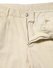 Beige Corduroy Cotton Straight Men Trouser PantsBURBERRY Gorgeous brand new, 100% Authentic Burberry men’s trousers are crafted from soft beige cotton corduroy, combining classic texture with casual sophistication. Designed in a straight-leg silhouette, t