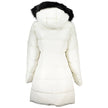 White Polyester Jackets & CoatLONG SLEEVE JACKET, HOOD WITH REMOVABLE FUR, 2 POCKETS, CONTRAST DETAILS, PRINT, LOGOWhite Polyester Jackets & Coat${tagsCalvin KleinAulae White Polyester Jackets & Coat Calvin KleinAulae White Polyester Jackets & Coat LONG S