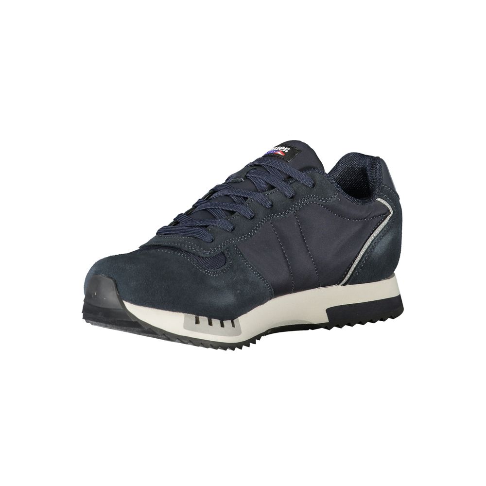 Verde Ledersynthetik-Herren-Sneaker mit Wechselfußbett