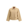 Beige Wool ClothingThe Wool Caban by Gucci reinterprets a timeless outerwear staple with modern and sophisticated details. Its zip closure enhances a hybrid design, where two stitched-in sleeves alternate with two traditionally constructed ones, creating