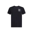 Black Cotton T-ShirtThe Small Arrow Slim T-shirt by Off-White captures minimalist elegance with a signature twist. Cut from soft Cotton jersey, it offers a slim fit that naturally contours the body. A ribbed crew neck and short sleeves highlight the clean