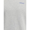 Gray Cotton SweatshirtThe Scribble Diag Skate Crewneck by Off-White captures the essence of streetwear with its minimalist lines and bold graphic presence. Crafted from solid French cotton, it showcases embroidered details and the brand’s signature logo a