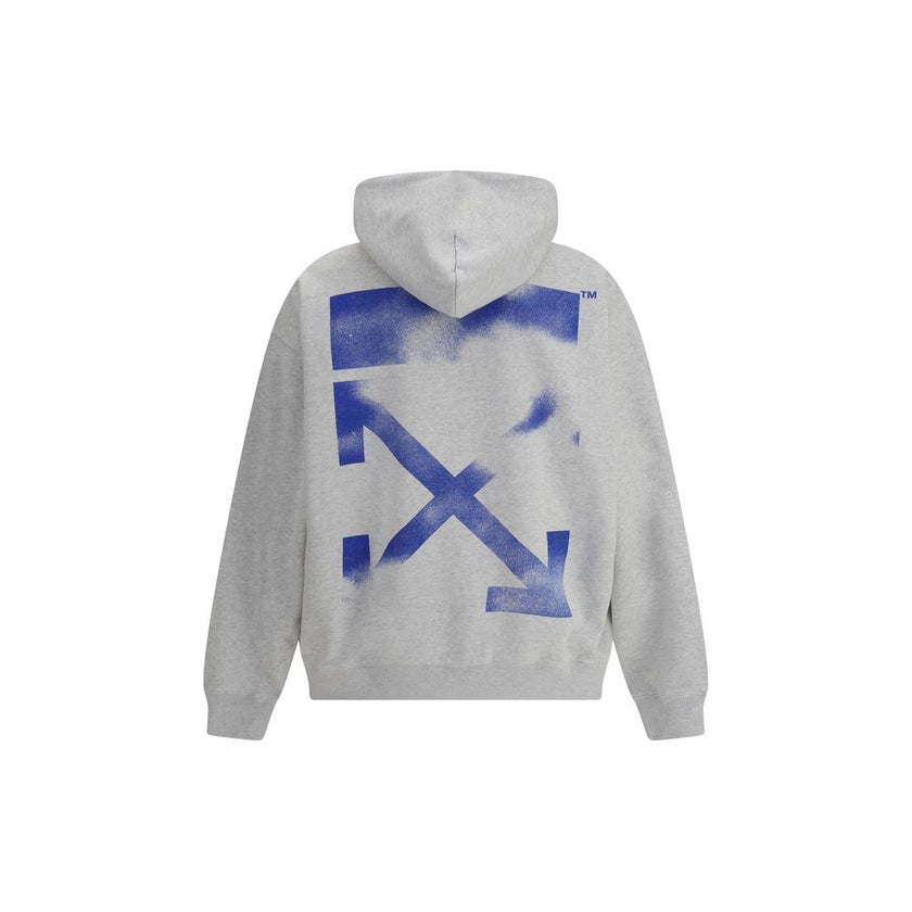 Stencil Arrow Skate HoodieThe Stencil Arrow Skate Hoodie by Off-White embodies a bold urban aesthetic with contemporary edge. Crafted from premium cotton, it features the brand’s iconic stencil arrow graphic at the back, a hallmark of its visual language.