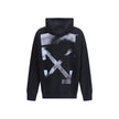 Black Cotton SweatshirtThe Stencil Arrow Skate Hoodie by Off-White embodies a bold urban aesthetic with contemporary edge. Crafted from premium cotton, it features the brand’s iconic stencil arrow graphic at the back, a hallmark of its visual language. A