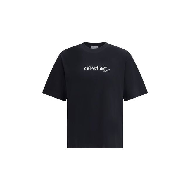 Black Cotton SportswearThe Scribble Arrow Skate Logo T-Shirt by Off-White blends minimalist design with an unmistakable urban edge. Crafted from premium cotton, it features a relaxed silhouette for everyday ease. The front carries the signature Off-White™