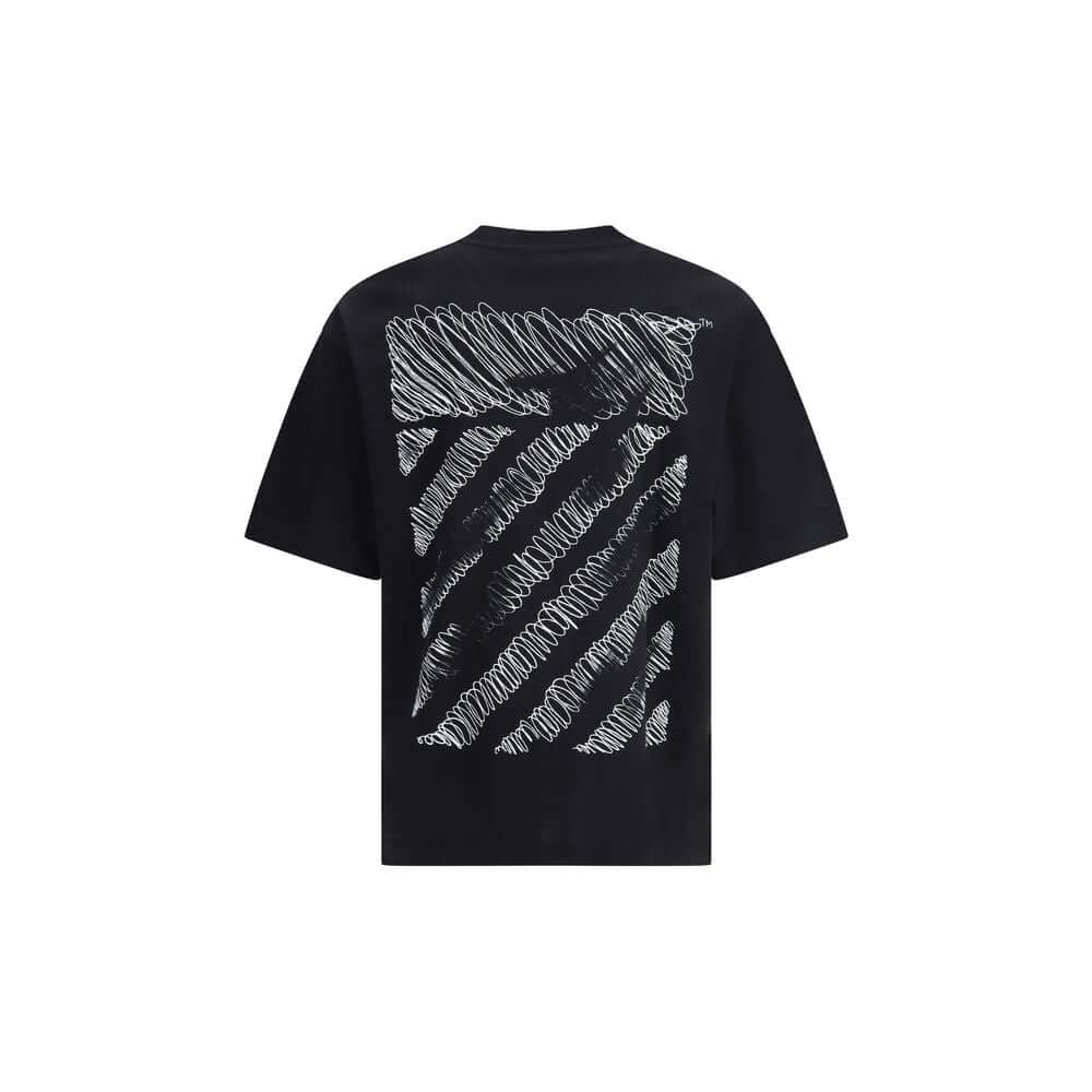 Black Cotton ClothingThe Scribble Diag Boxy T-Shirt by Off-White embodies urban-inspired design with a bold graphic edge. Crafted from premium cotton, it features a boxy silhouette that enhances a relaxed fit, perfect for effortless, modern styling. The f