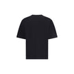 Black Cotton ClothingThe ‘Business Quote’ T-shirt by Off-White embodies the brand’s ironic and conceptual spirit, elevating a wardrobe staple into a style statement. Crafted from black cotton, it features a ribbed crew neckline and a contrasting front log