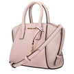 Pink Leather HandbagDescription: The product with MPN 35F4G4VC0LPOWDERBLUSH and code F83970 leather in pink is a handbags designed by Michael Kors. It has features like front logo, front detail, removable details, adjustable shoulder, removable shoulder,