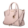 Pink Leather HandbagDescription: The product with MPN 35F4G4VS1LPOWDERBLUSH and code F83971 leather in pink is a handbags designed by Michael Kors. It has features like front logo, removable details, adjustable straps, adjustable shoulder, removable shoul