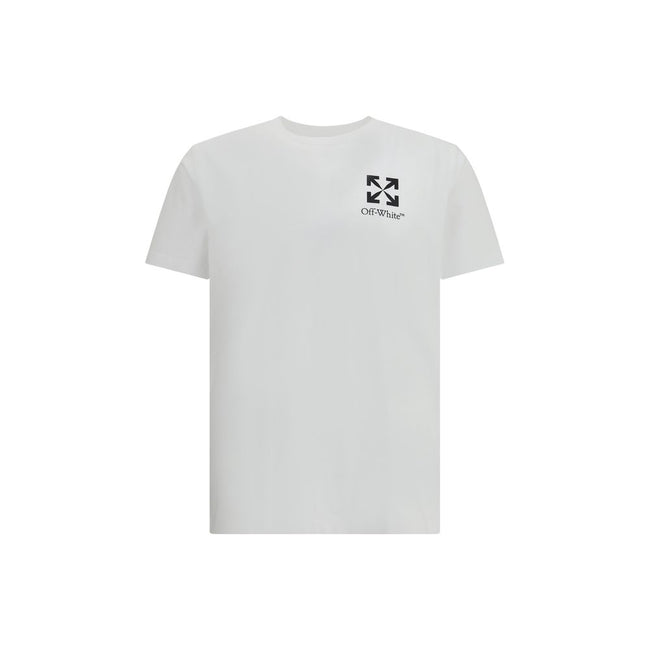 White Cotton T-ShirtThe Small Arrow Slim T-shirt by Off-White captures minimalist elegance with a signature twist. Cut from soft Cotton jersey, it offers a slim fit that naturally contours the body. A ribbed crew neck and short sleeves highlight the clean