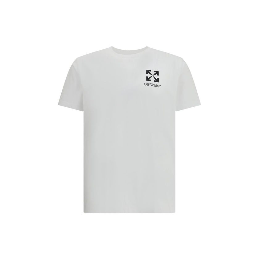 White Cotton T-ShirtThe Small Arrow Slim T-shirt by Off-White captures minimalist elegance with a signature twist. Cut from soft Cotton jersey, it offers a slim fit that naturally contours the body. A ribbed crew neck and short sleeves highlight the clean