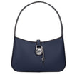 Blue Leather HandbagDescription: The product with MPN 35T4S1YC1LNAVY and code F83957 leather in blue is a handbags designed by Michael Kors. It has features like front detail, front logo.Blue Leather Handbag${tagsMichael KorsAulae Blue Leather Handbag Mic