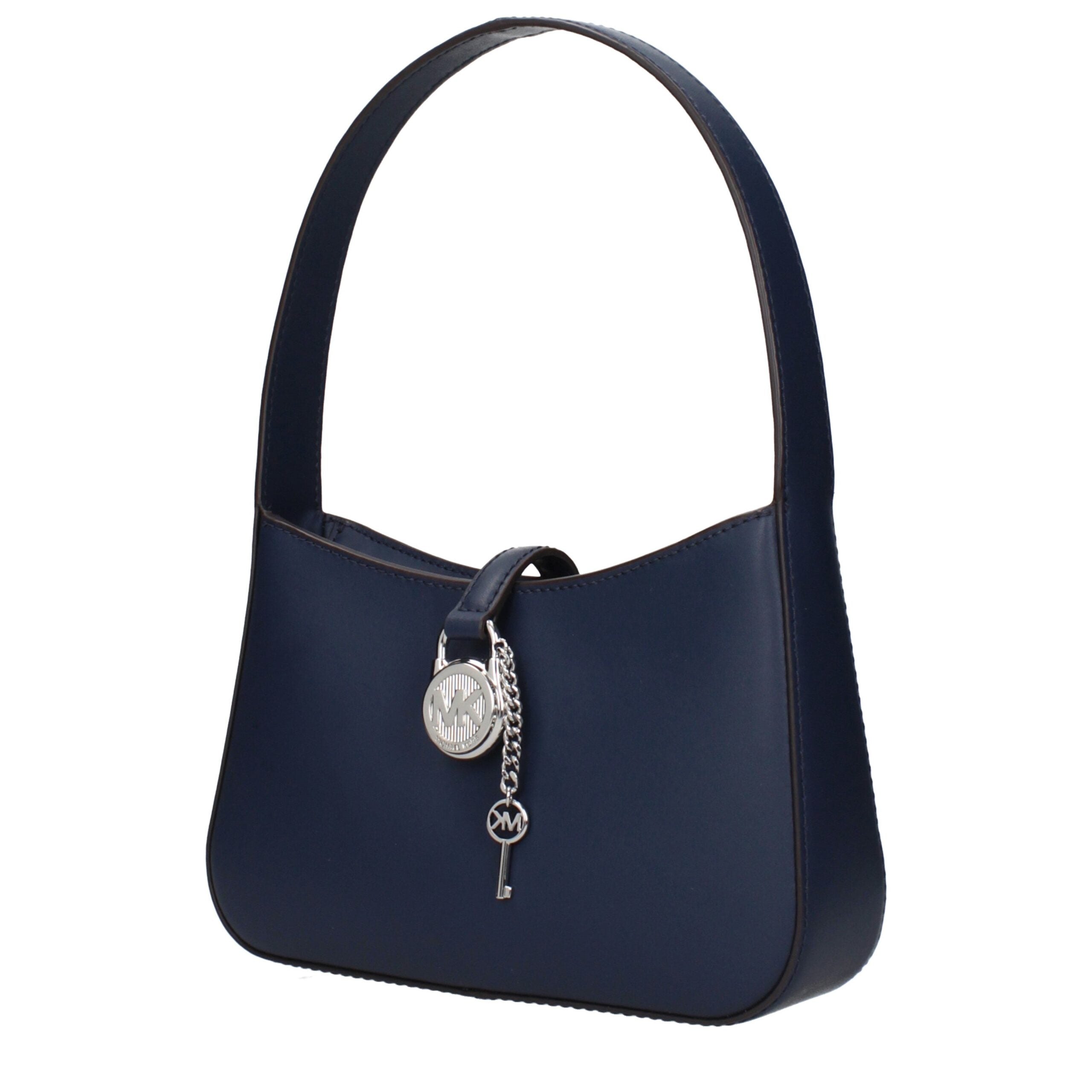 Blue Leather HandbagDescription: The product with MPN 35T4S1YC1LNAVY and code F83957 leather in blue is a handbags designed by Michael Kors. It has features like front detail, front logo.Blue Leather Handbag${tagsMichael KorsAulae Blue Leather Handbag Mic