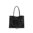 Black Lamb Ovis Aries Aries Shoulder BagThe Le City Tote Bag by Balenciaga is crafted from soft Arena lambskin leather with a vintage finish, offering a spacious and structured silhouette. Designed with two top handles (drop: 23.8 cm), it’s ideal for shou