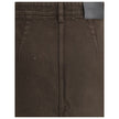 Brown Denim SkirtThe Denim Pencil Skirt by Saint Laurent combines practicality with contemporary style in an essential piece. Crafted from certified cotton, it features a mid-rise waist with belt loops, a back vent for ease of movement, and a fitted silho