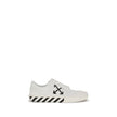 White Calf Leather Bos Taurus Low Top SneakersLow Vulc Undercut Sneakers by Off-White feature contrasting color details and the iconic Arrow motif on the side. Featuring a flat sole and lace-up closure, they combine urban style and comfort in a contempora