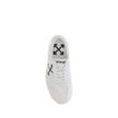 White Calf Leather Bos Taurus Low Top SneakersLow Vulc Undercut Sneakers by Off-White feature contrasting color details and the iconic Arrow motif on the side. Featuring a flat sole and lace-up closure, they combine urban style and comfort in a contempora
